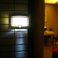 Motion Sensor Activated Battery Operated LED Wall Sconce